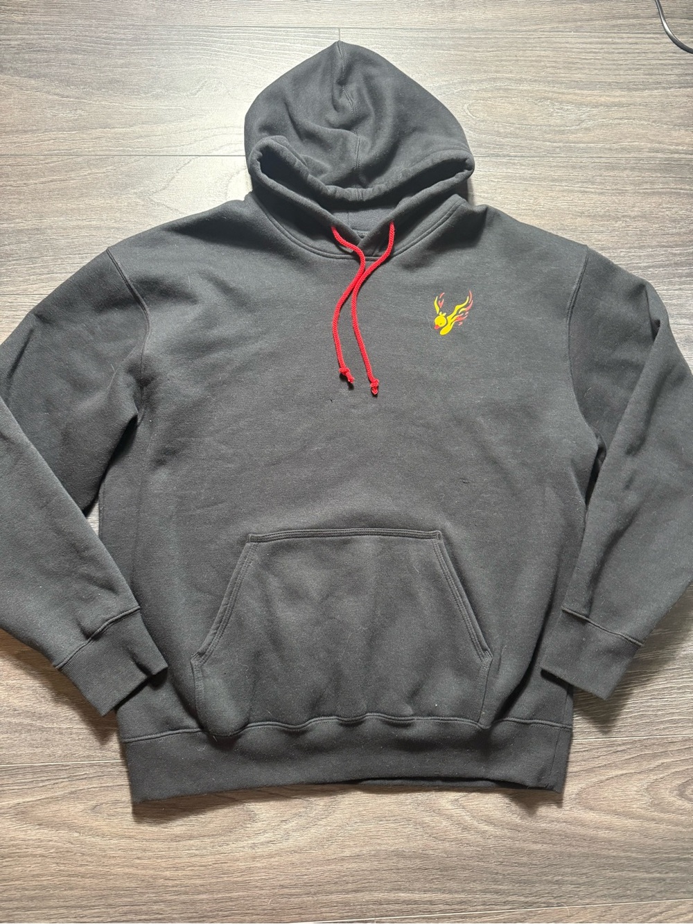 Black Men's Five Hills Quackity Hoodie